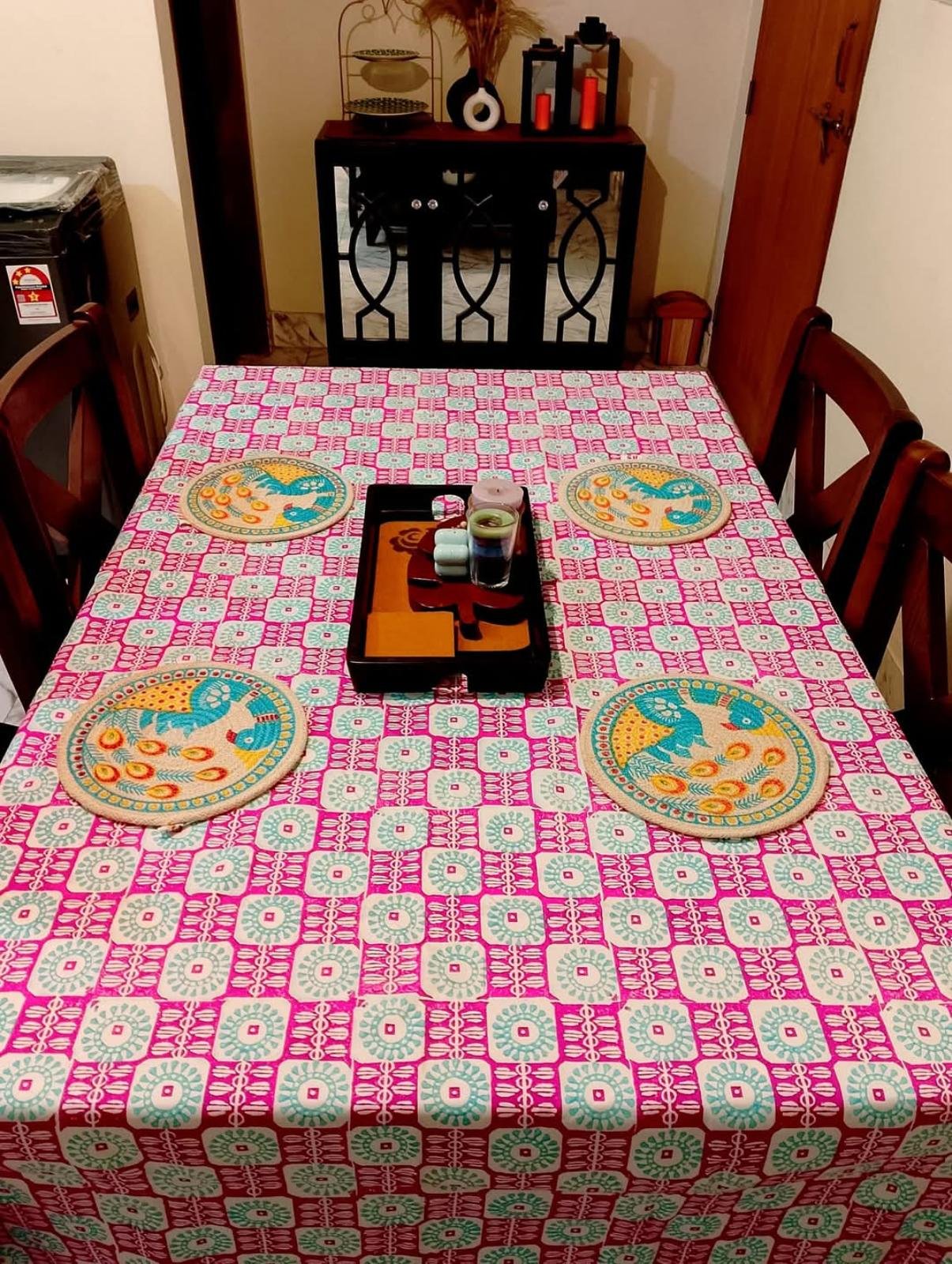 Premium Durable Handblock Table Cloth (10)