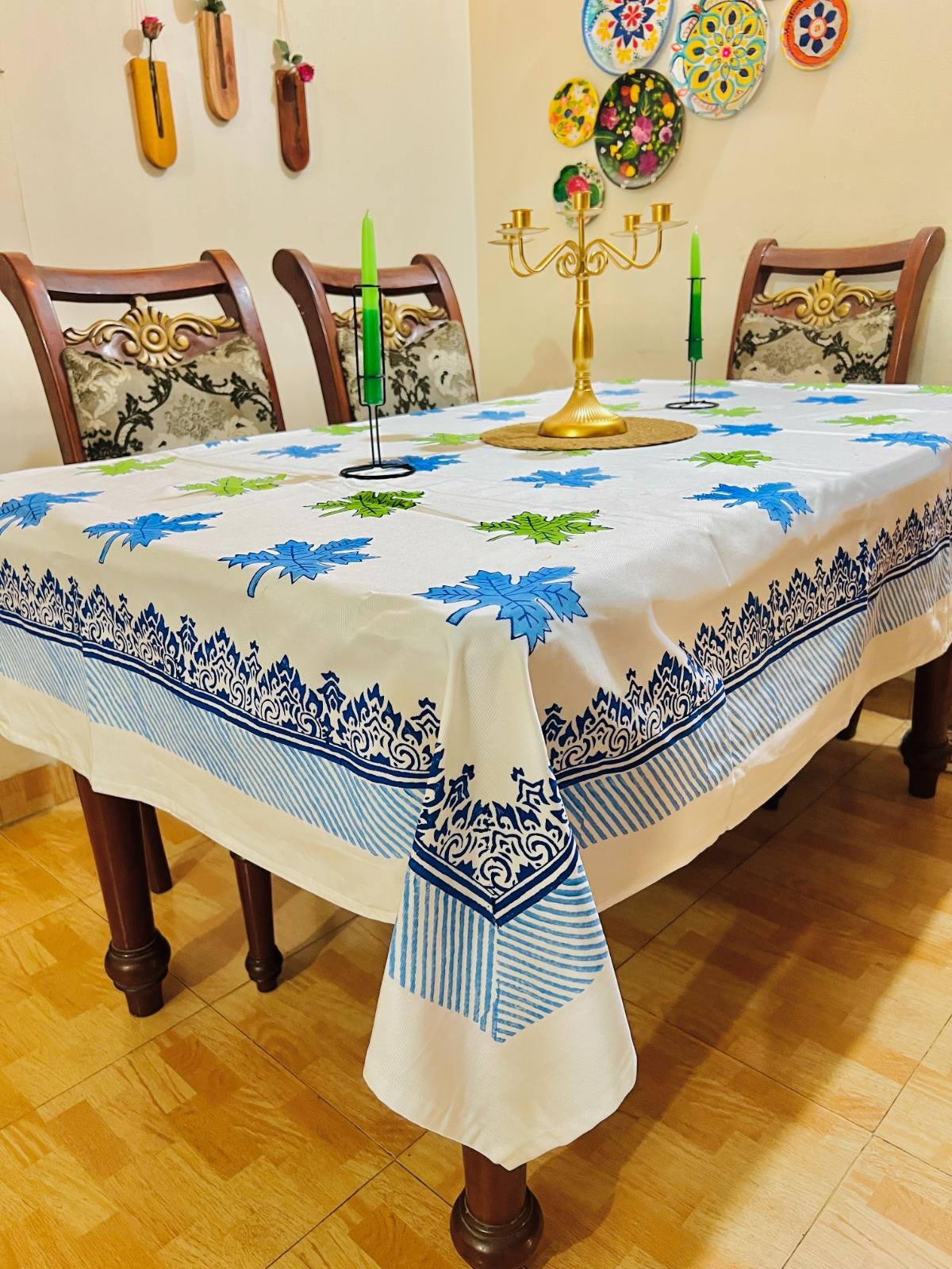 Premium Durable Handblock Table Cloth (14)