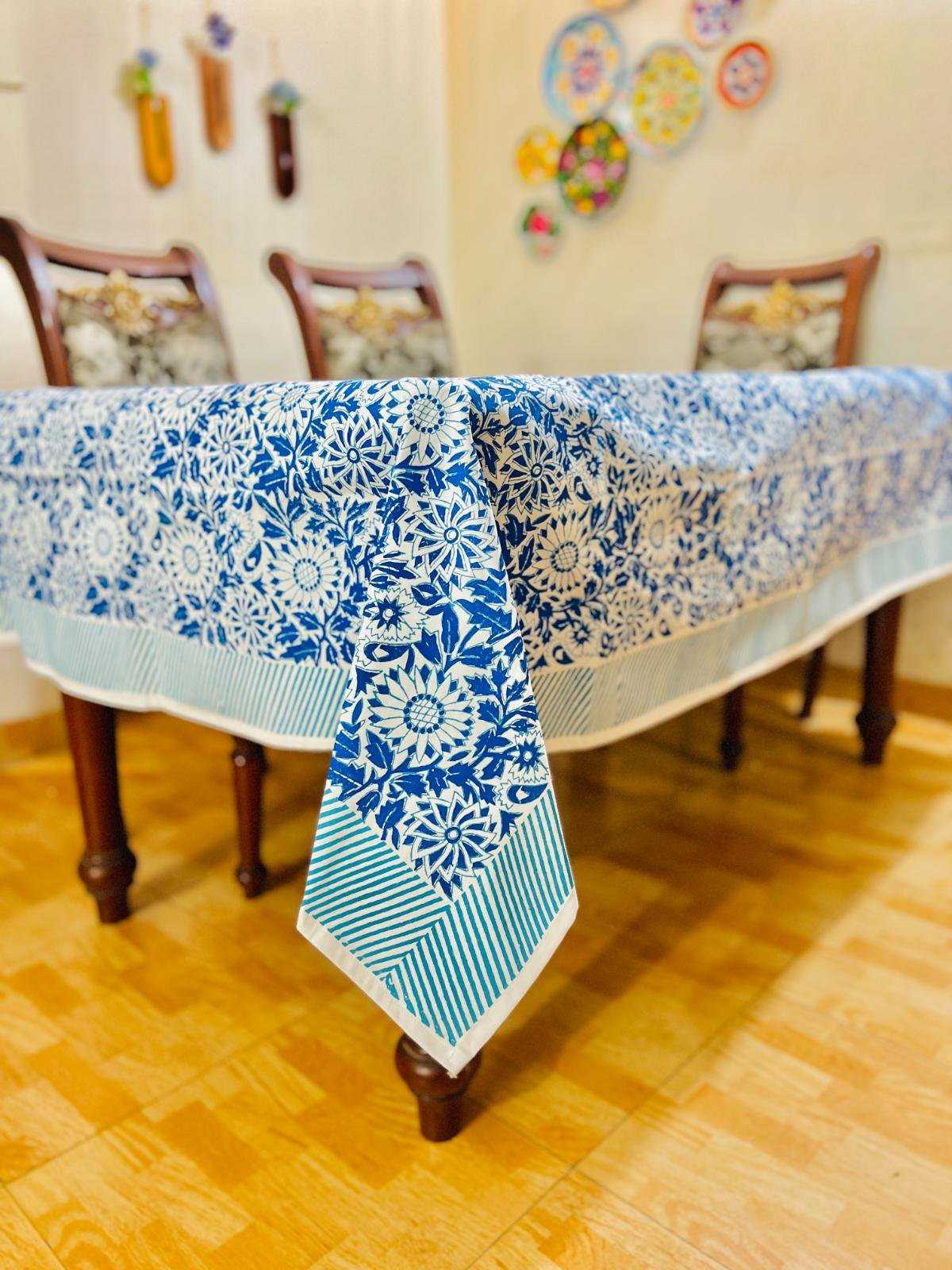 Premium Durable Handblock Table Cloth (2)