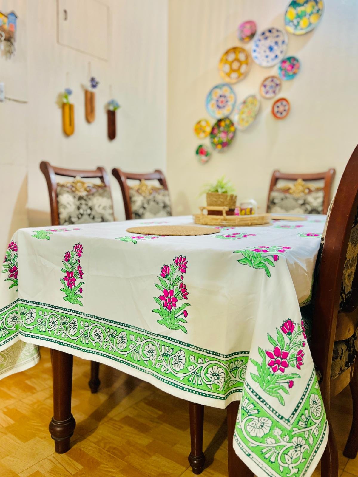 Premium Durable Handblock Table Cloth (25)