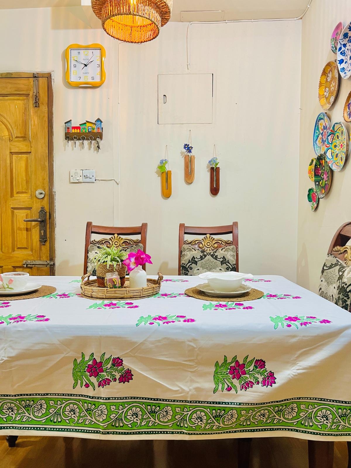 Premium Durable Handblock Table Cloth (26)