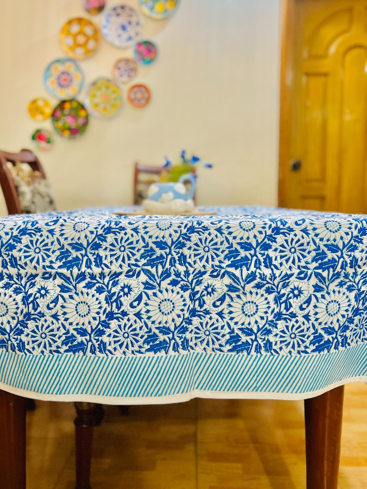 Premium Durable Handblock Table Cloth (4)