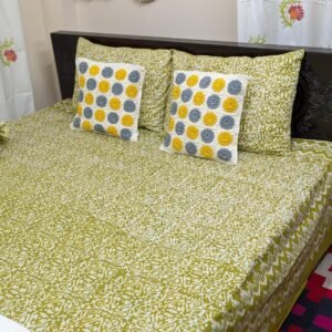 Vegetable Dying Bedsheet