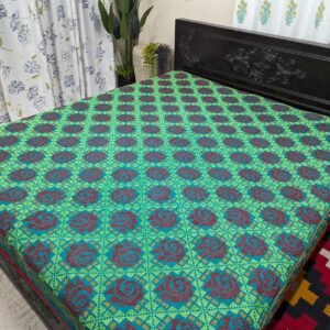 Gorgeous Embroidered Nakshi Kantha - Hand Stitch