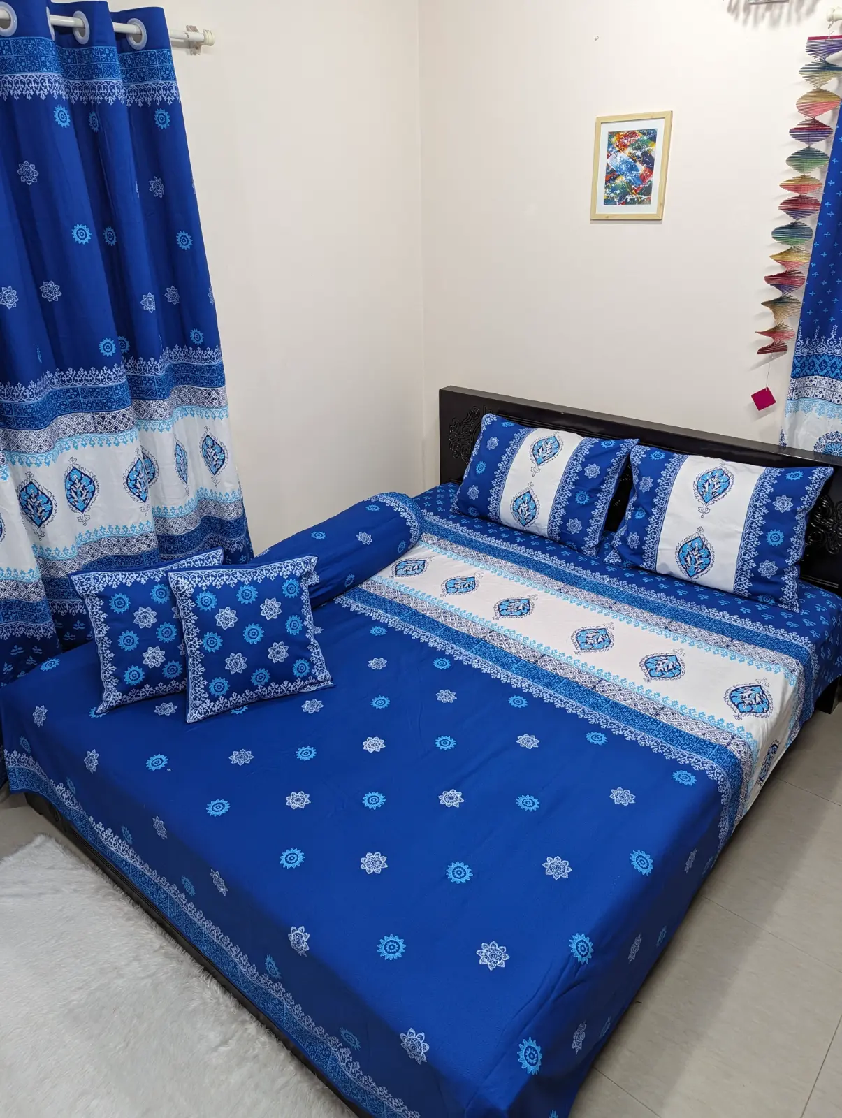 Handblock Premium Cotton Bedsheet (11)